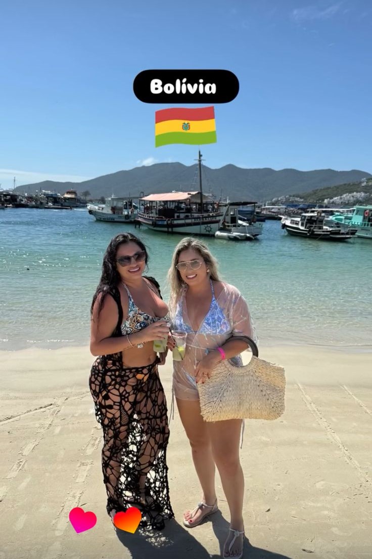 Turistas da Bolívia em Arraial do Cabo