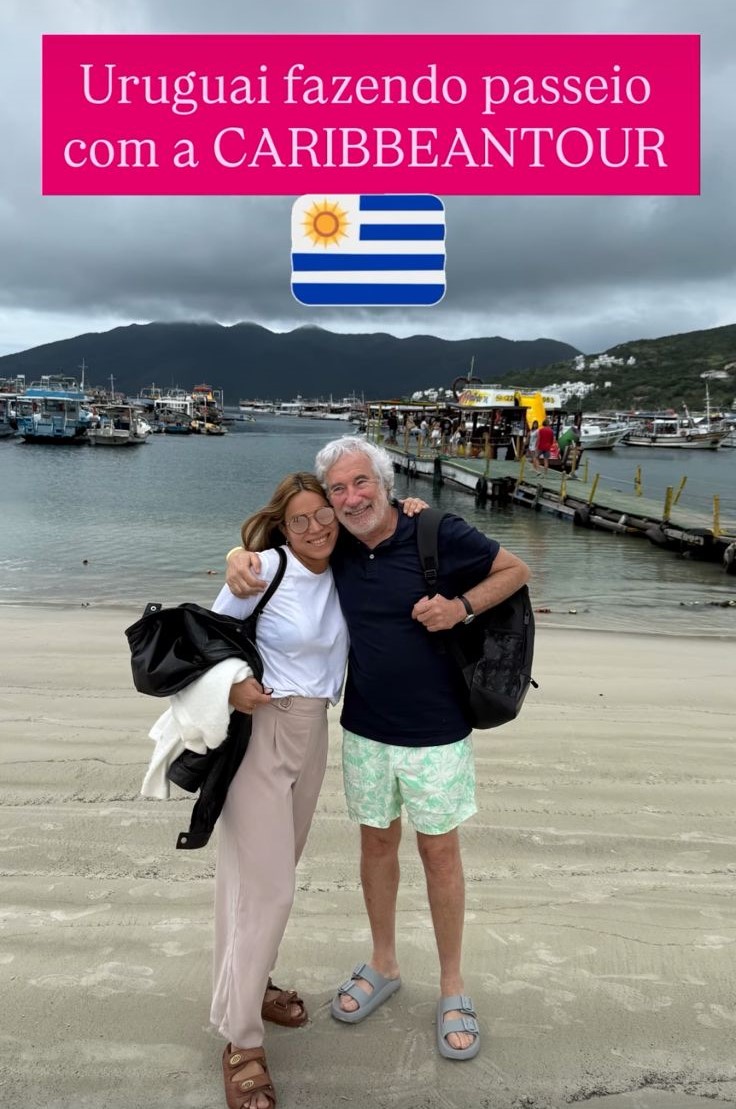 Turistas do Uruguai com a Caribbean Tour